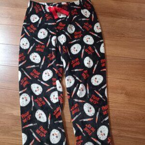 Friday the 13th Women's Jason Fleece PJ Pants